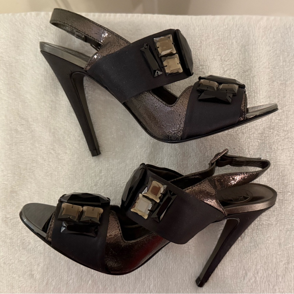 NWOT Tory Burch Jeweled Heels